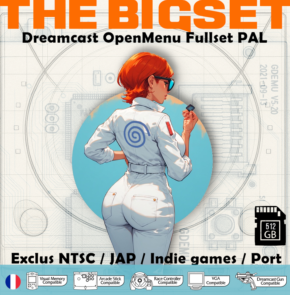 The Big Set, the PAL full set for GDEMU under OpenMenu… but not only&nbsp;that.